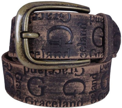 

Revo Men Casual Brown Genuine Leather Belt