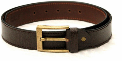 

Tops Men Formal Brown Genuine Leather Belt