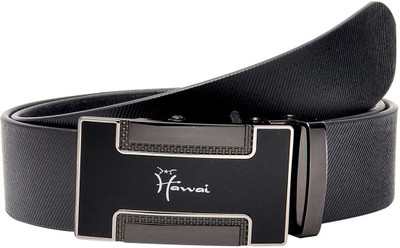

Hawai Men Casual, Formal Black Genuine Leather Belt