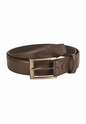 

Pacific Gold Men Formal Brown Artificial Leather Belt
