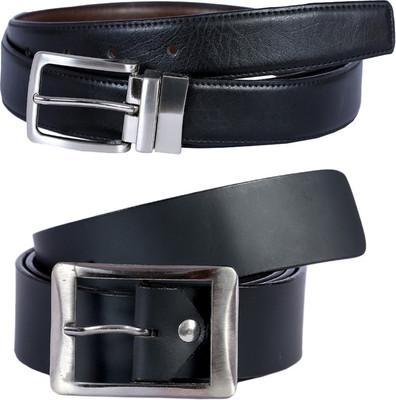 

Hardys Men Black Genuine Leather Reversible Belt