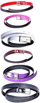 

SME JAIPUR Women Casual Multicolor Synthetic Belt