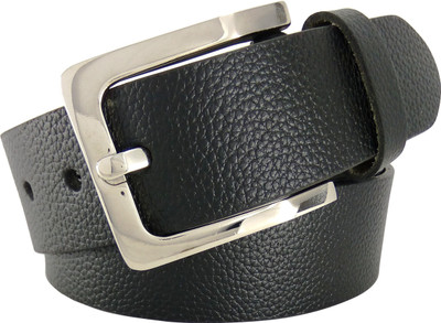 

Alfami Men Casual, Formal Black Genuine Leather Belt, Lc black