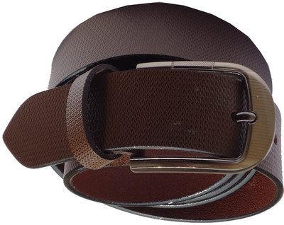 

P&E Men Formal Brown Genuine Leather Belt