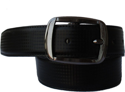 

Klaska Men Formal Black Genuine Leather Belt