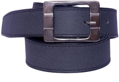 

OODI Men Black Artificial Leather Belt