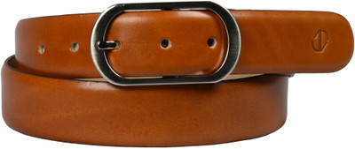 

James Aston Men Formal, Casual Tan Genuine Leather Belt