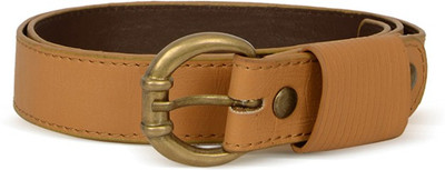 

Baggit Women Casual Brown Synthetic Belt, Mustard