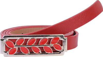 

Alvaro Women Casual Red Artificial Leather Belt