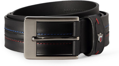 

Louis Philippe Men Black Genuine Leather Belt