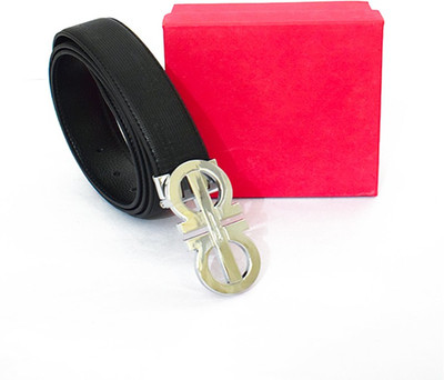 

Zaira Diamond Men Black Genuine Leather Belt