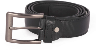 

Hidedge Men Formal Black Synthetic Belt