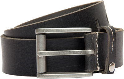 

Pacific Gold Men Casual Black Genuine Leather Belt
