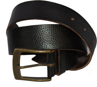 

Pellezzari Men Casual, Party, Evening Black Genuine Leather Belt