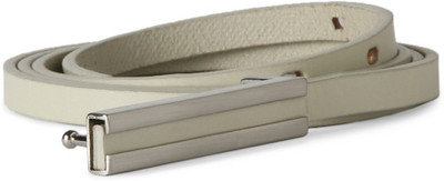 

Allen Solly Women White Genuine Leather Belt