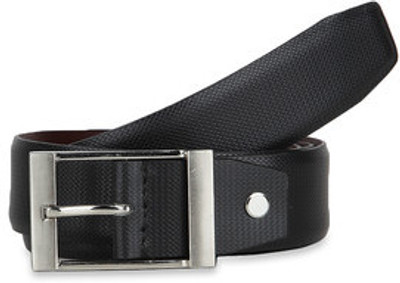 

Paradigm Design Lab Men Formal Black Genuine Leather Belt