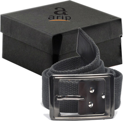 

AARIP Men Formal Grey Canvas Belt