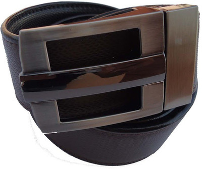 

B.S.Chadha Group Men Formal Brown Artificial Leather Reversible Belt