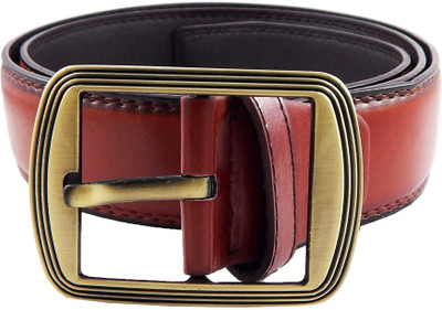 

Els Men Casual, Formal Brown Artificial Leather, Synthetic Belt
