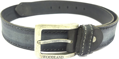 

Woodland Men Black Genuine Leather Belt