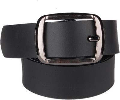 

Lenin Men Casual Black Genuine Leather Belt