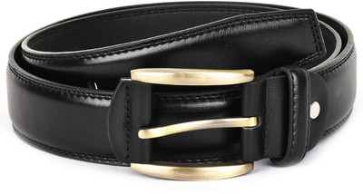 

Buckle Up Men Formal Black Artificial Leather Belt