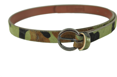 

Panashe Women Green, Brown Genuine Leather Belt