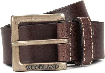 

Woodland Men Brown Metal Belt