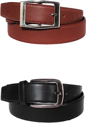 

Lenin Men Formal Brown Genuine Leather Belt