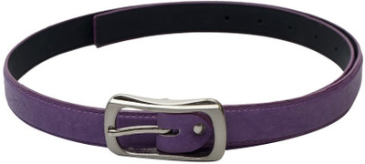 

Skyways Women Casual, Semi-formal Purple Artificial Leather Belt, Purple-02