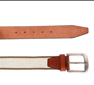 

Buckle Up Men Brown Genuine Leather Belt