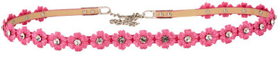 

Tiekart Women Casual Pink Fabric Belt