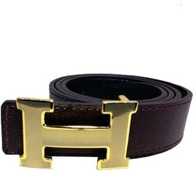 

M&Ms Men Formal Black Artificial Leather Reversible Belt