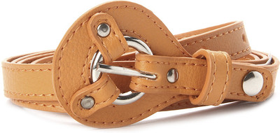 

Baggit Women Orange Metal Belt, Light orange