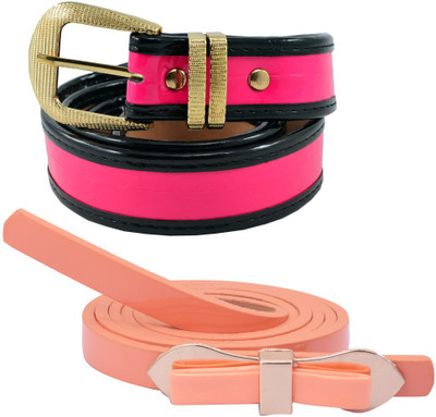 

Antiformal Women Casual, Party Multicolor Artificial Leather Belt