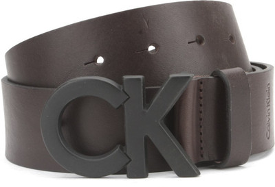 

Calvin Klein Men Brown Genuine Leather Belt, 227
