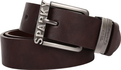 

Sparky Men Brown Synthetic Belt