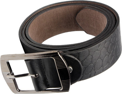 

Stylemax Men Casual Black Artificial Leather Belt, Bl-09239