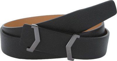 

Alvaro Men Casual Black Genuine Leather Belt