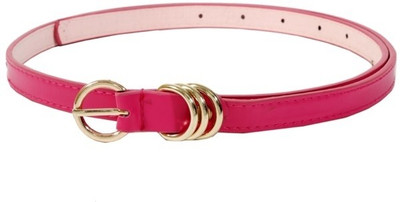 

Lino Perros Women Casual Pink Artificial Leather Belt