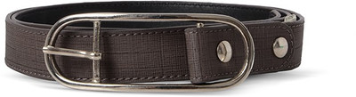 

Baggit Women Casual Brown Synthetic Belt, Smoke