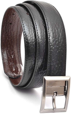 

Hawai Men Casual, Formal Black Genuine Leather Belt, Black-01