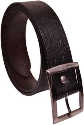 

Elligator Men Casual, Formal, Party Black Artificial Leather Belt