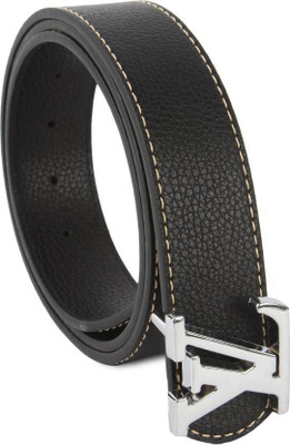 

MSELACTOS Boys Casual, Party, Formal, Evening Black Artificial Leather Belt