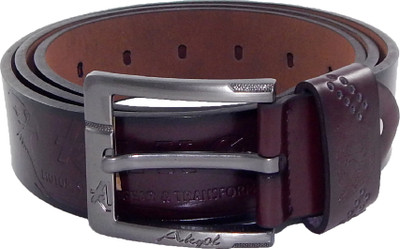 

Els Men Casual, Formal Brown Artificial Leather, Synthetic Belt