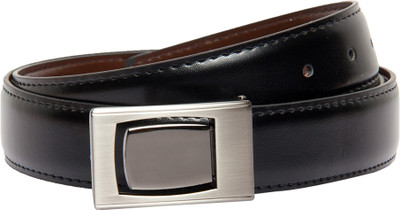 

Pacific Gold Men Formal Black, Brown Artificial Leather Reversible Belt