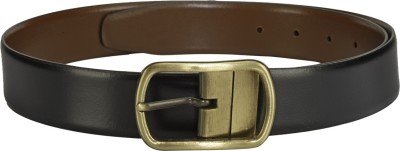 

TKWD Leathers Men Casual Black Genuine Leather Reversible Belt