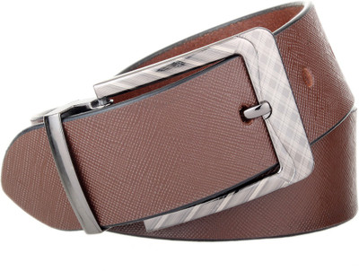 

Laurels Men Casual, Formal Brown Genuine Leather Belt, Brown-02