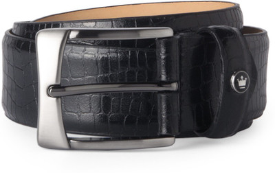 

Louis Philippe Men Black Genuine Leather Belt