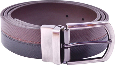 

Aer Leather Boys Formal, Evening, Party Black Artificial Leather Belt, Black;brown